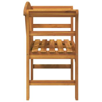 Bank Natürlicher Ölfinish 68,5 x 46 x 82,5 cm Massivholz Akazie