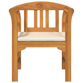 Bank Natürlicher Ölfinish 68,5 x 46 x 82,5 cm Massivholz Akazie