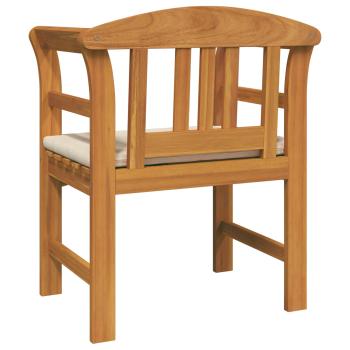 Bank Natürlicher Ölfinish 68,5 x 46 x 82,5 cm Massivholz Akazie