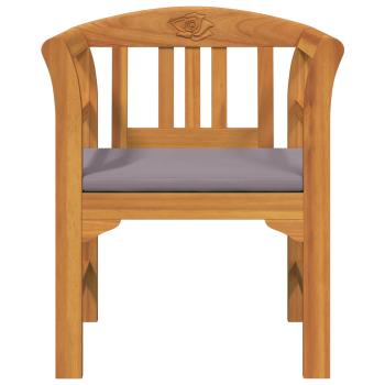 Bank Natürlicher Ölfinish 68,5 x 46 x 82,5 cm Massivholz Akazie