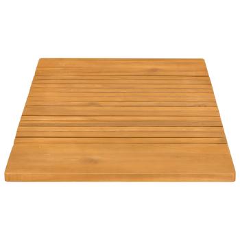 Badematte Uni Braun 59 x 40 cm Holz