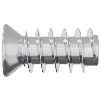 Schraube 10909 pcs Silber M6 x 12 mm Eisen