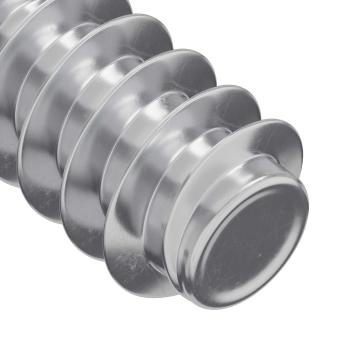 Schraube 10909 pcs Silber M6 x 12 mm Eisen