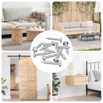 ARDEBO.de - Selbstschneidender Nagel 9231 pcs Zink-beschichtet Stahl