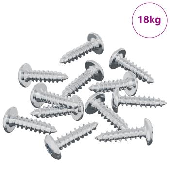 Schraube 13636 pcs Silber M4 x 16 mm Stahl