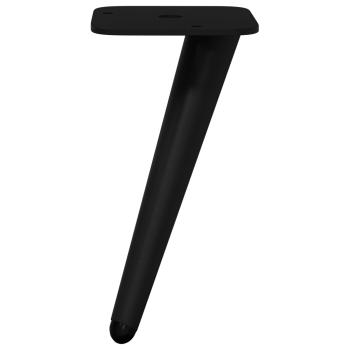 Standfüße 12 pcs Schwarz 56 x 56 x 100 mm Eisen