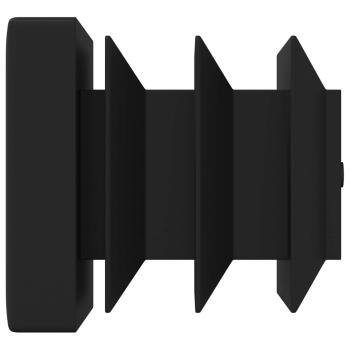Endkappen 10909 pcs Schwarz 15 x 15 x 15 mm PP
