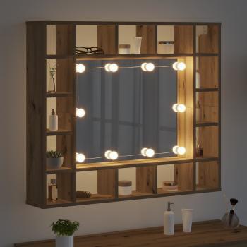 Spiegelleuchten 12 pcs Weiß 4,5 x 4,5 x 4,8 cm Kunststoff