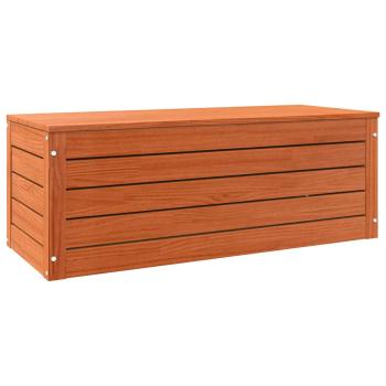 Aufbewahrungsbox mit Speicher Wachsbraun 89 x 36,5 x 33 cm