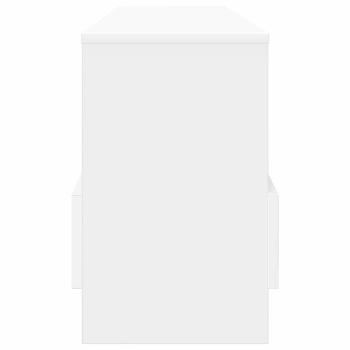 Magazinregal Weiß 102 x 30 x 45 cm