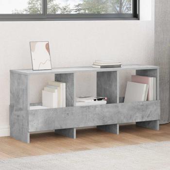ARDEBO.de - Magazinregal Beton Grau 102 x 30 x 45 cm