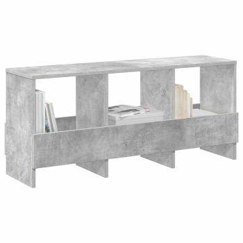 Magazinregal Beton Grau 102 x 30 x 45 cm