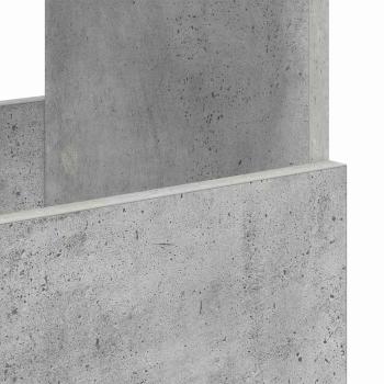 Magazinregal Beton Grau 102 x 30 x 45 cm