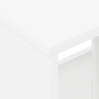 Magazinregal 2 pcs Weiß 35 x 30 x 45 cm