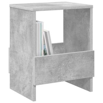 Magazinregal Beton Grau 35 x 30 x 45 cm
