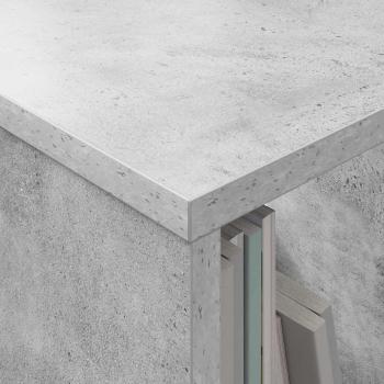 Magazinregal Beton Grau 35 x 30 x 45 cm