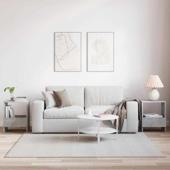 Magazinregal 2 pcs Beton Grau 35 x 30 x 45 cm