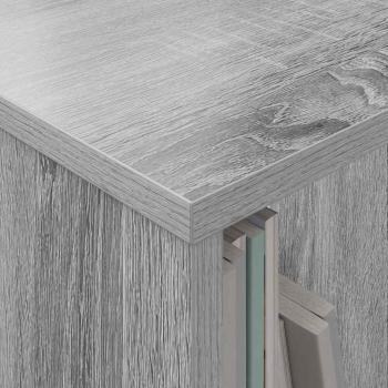 Magazinregal 2 pcs Graues Sonoma 35 x 30 x 45 cm