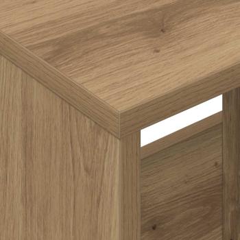 Magazinregal 2 pcs Artisan-Eiche 35 x 30 x 45 cm