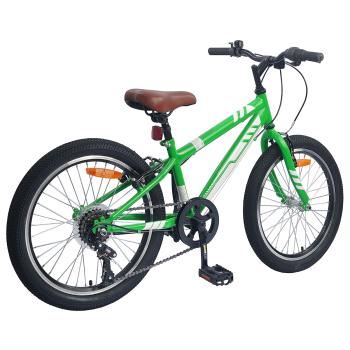 Mountainbike 20 Zoll 6-Speed für 5-8 Jahre alt Grün
