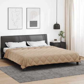 ARDEBO.de - Sommerdecke Taupe 240 x 200 cm Mikrofaser