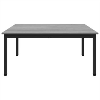 Couchtisch Graues Sonoma 100 x 100 x 45 cm Holzwerkstoff