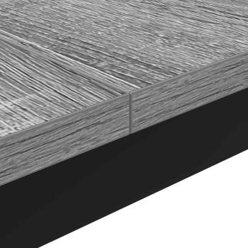 Couchtisch Graues Sonoma 100 x 100 x 45 cm Holzwerkstoff