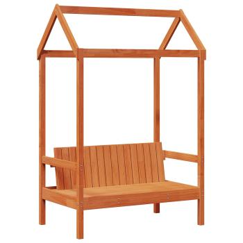 Tagesbett Set Wachsbraun Massives Kiefernholz