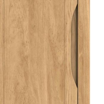 Badezimmerschrank mit Regal FLORO Wachsbraun 35 x 30 x 90 cm
