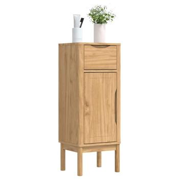 Badezimmerschrank mit Schubladen Wachsbraun 35 x 30 x 85 cm