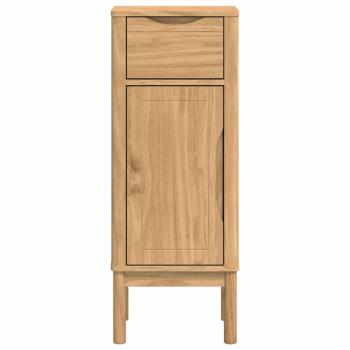 Badezimmerschrank mit Schubladen Wachsbraun 35 x 30 x 85 cm