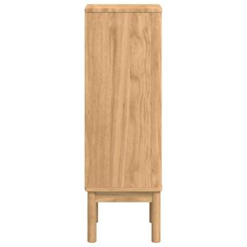 Badezimmerschrank mit Schubladen Wachsbraun 35 x 30 x 85 cm