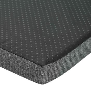 Flurbank mit Kissen Graues Sonoma 60 x 38 x 46 cm