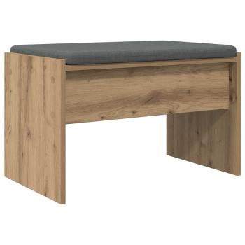 Flurbank mit Kissen Artisan-Eiche 60 x 38 x 46 cm