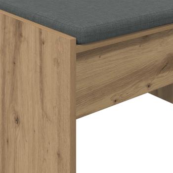 Flurbank mit Kissen Artisan-Eiche 60 x 38 x 46 cm