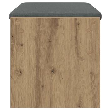 Flurbank mit Kissen Artisan-Eiche 80 x 38 x 46 cm