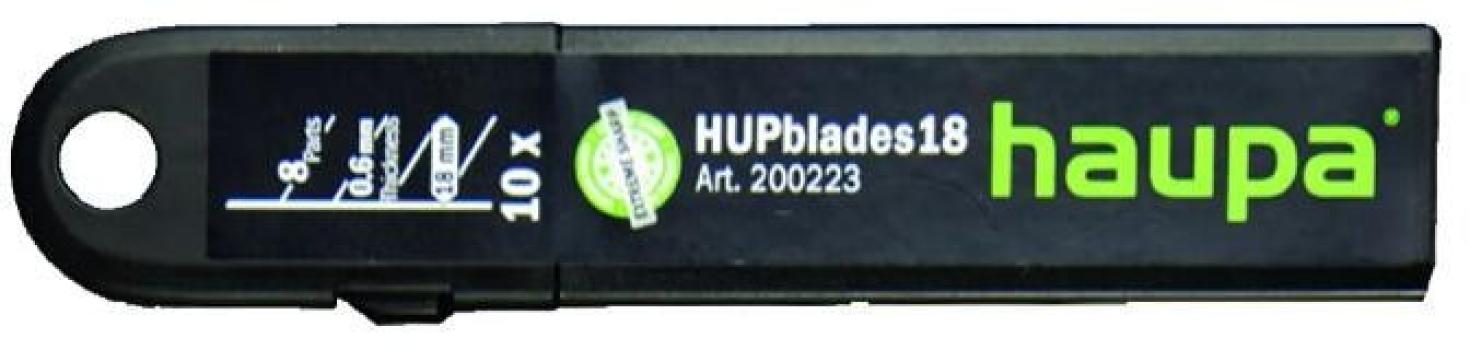 ARDEBO.de Haupa 200223 Cutterklingen "HUPblackSeries18" passend zu 200222, 18mm