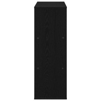 Bücherregal Schwarz Eichen-Optik 100 x 33 x 94,5 cm