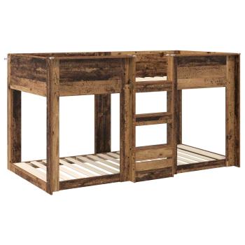 Etagenbett für Kinder Altholz 75 x 190 cm Holzwerkstoff