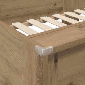 Etagenbett für Kinder Artisan-Eiche 75 x 190 cm Holzwerkstoff