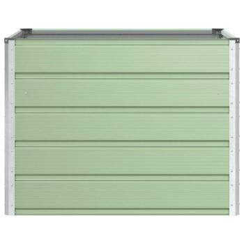 Pflanzkübel Pastellgrün 100 x 100 x 75 cm Stahl