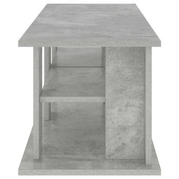 TV-Ständer Beton Grau 96 x 35 x 33,5 cm