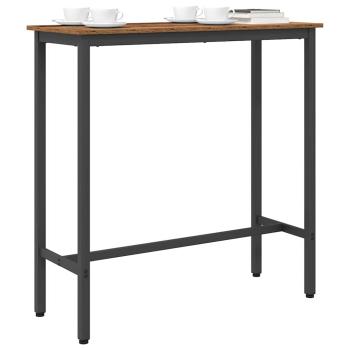 Tisch Altholz 100 x 40 x 100,5 cm Ingenieure Holz und Stahl