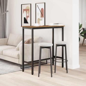 Tisch Altholz 100 x 40 x 100,5 cm Ingenieure Holz und Stahl