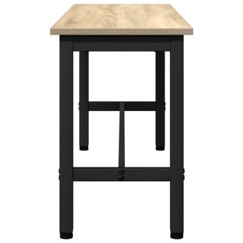 Esstischbank 2 pcs Sonoma-Eiche 100 x 32,5 x 48,5 cm