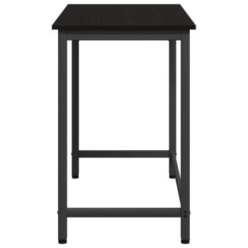 Tisch Schwarz Eichen-Optik 80 x 50 x 76,5 cm