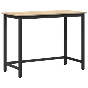 Tisch Sonoma-Eiche 80 x 50 x 76,5 cm Ingenieure Holz und Stahl