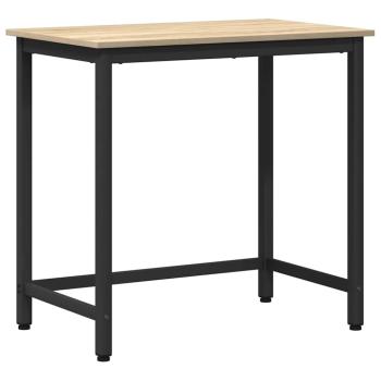 Tisch Sonoma-Eiche 100 x 50 x 76,5 cm Ingenieure Holz und Stahl
