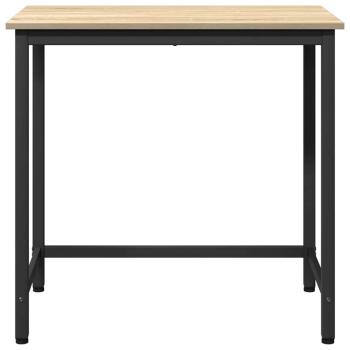 Tisch Sonoma-Eiche 100 x 50 x 76,5 cm Ingenieure Holz und Stahl