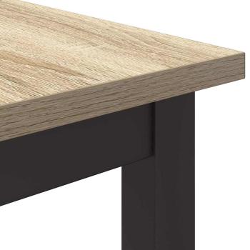 Tisch Sonoma-Eiche 100 x 50 x 76,5 cm Ingenieure Holz und Stahl